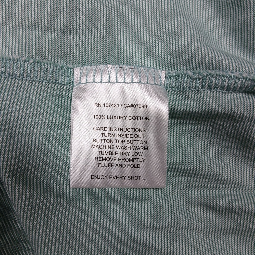 LinkSoul John Ashworth Polo Shirt Womens XL Light Green Button Back Golf Top - Picture 6 of 8